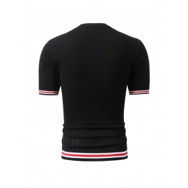 Tie Mu Zhen OBMから、スタイリッシュなメンズ半袖ニットトップを新しく紹介します。