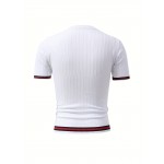 Tie Mu Zhen OBMから、スタイリッシュなメンズ半袖ニットトップを新しく紹介します。